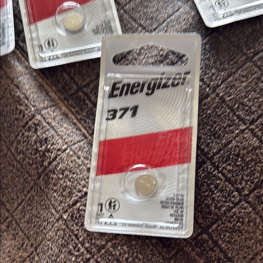 Energizer 371 Watch/Electronic Batteries 6 pack